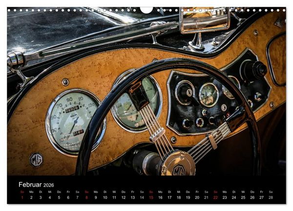 Produktbild: Oldtimer inside (Wandkalender 2026 DIN A3 quer), CALVENDO Monatskalender