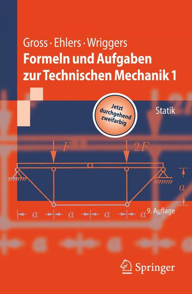 Produktbild: Formeln und Aufgaben zur Technischen Mechanik 1