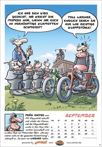 Produktbild: Werner Kalender 2027