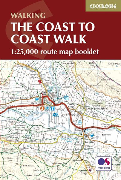 Produktbild: The Coast to Coast Map Booklet