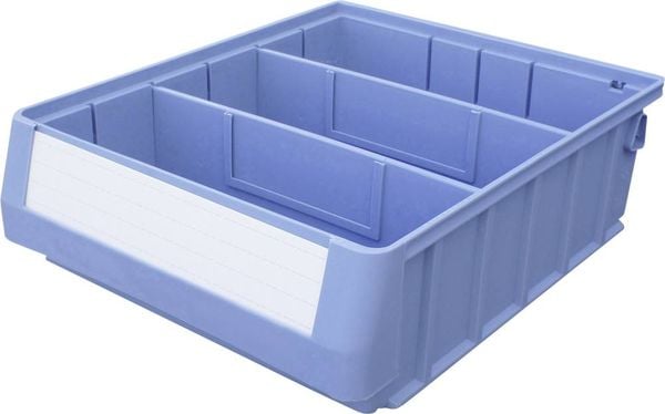 VISO TR 3209 Sichtlagerkasten (B x H x T) 234 x 90 x 300mm Blau 1St.