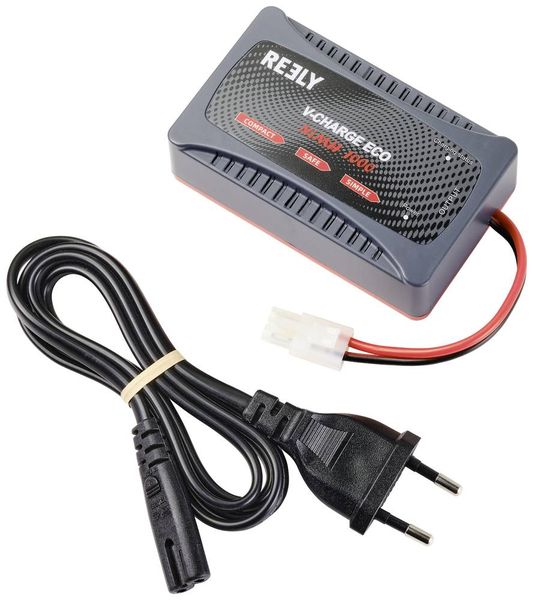 Produktbild: Reely V-CHARGE ECO NIMH 1000 Modellbau-Ladeger&auml;t 230V 1A NiMH, NiCd