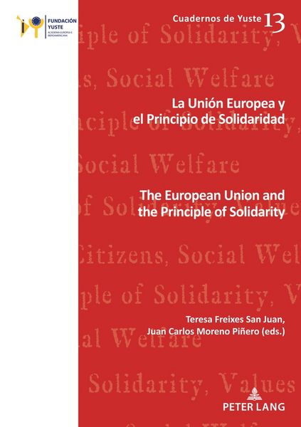 Produktbild: La Uni&oacute;n Europea y el Principio de Solidaridad / The European Union and the Principle of Solidarity