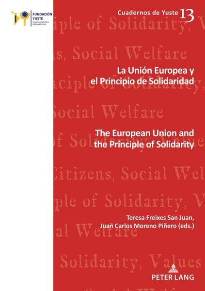 Produktbild: La Uni&oacute;n Europea y el Principio de Solidaridad / The European Union and the Principle of Solidarity