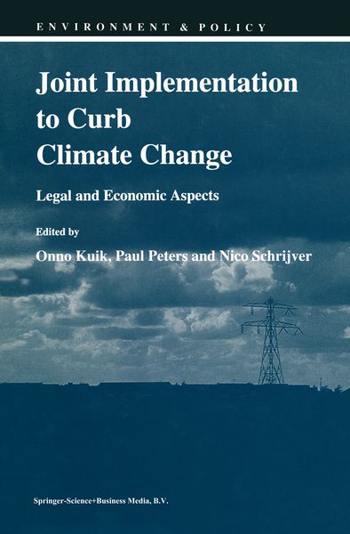 Produktbild: Joint Implementation to Curb Climate Change