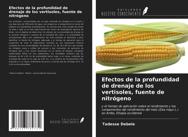 Produktbild: Efectos de la profundidad de drenaje de los vertisoles, fuente de nitr&oacute;geno