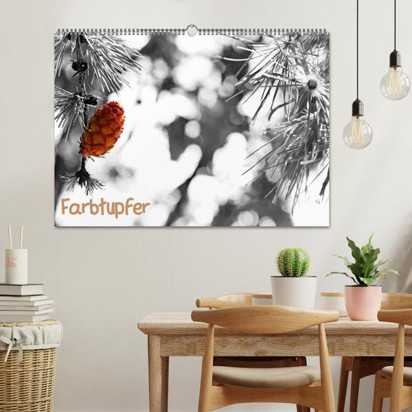 Produktbild: Farbtupfer (Wandkalender 2026 DIN A2 quer), CALVENDO Monatskalender