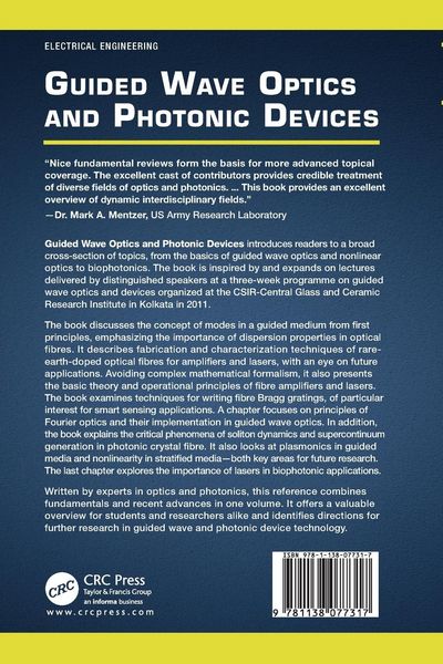 Produktbild: Guided Wave Optics and Photonic Devices
