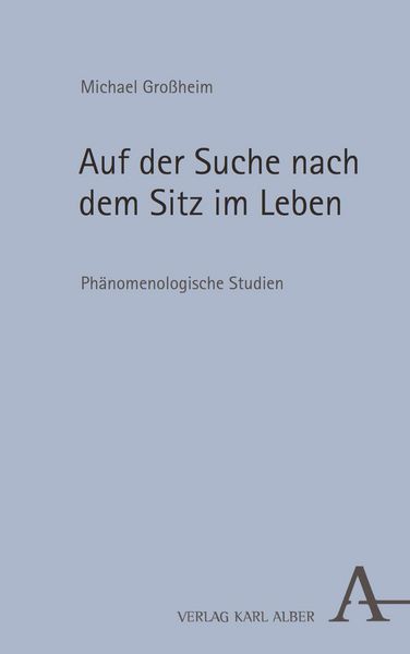 Produktbild: Auf der Suche nach dem Sitz im Leben