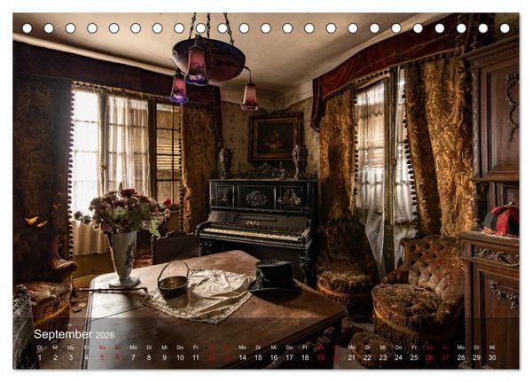Produktbild: Vergessene Sch&auml;tze - Forgotten Treasures (Tischkalender 2026 DIN A5 quer), CALVENDO Monatskalender
