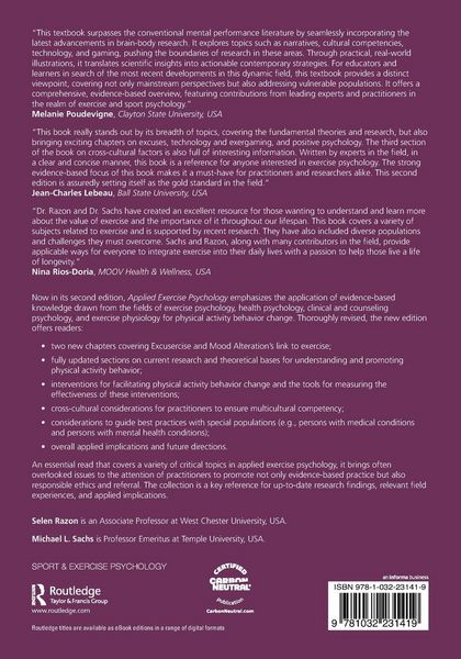 Produktbild: Applied Exercise Psychology