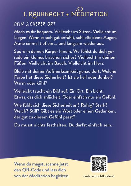 Produktbild: Kartenset: Entdecke den Zauber der Rauhn&auml;chte &ndash; 60 Karten mit Begleitheft f&uuml;r die ganze Familie