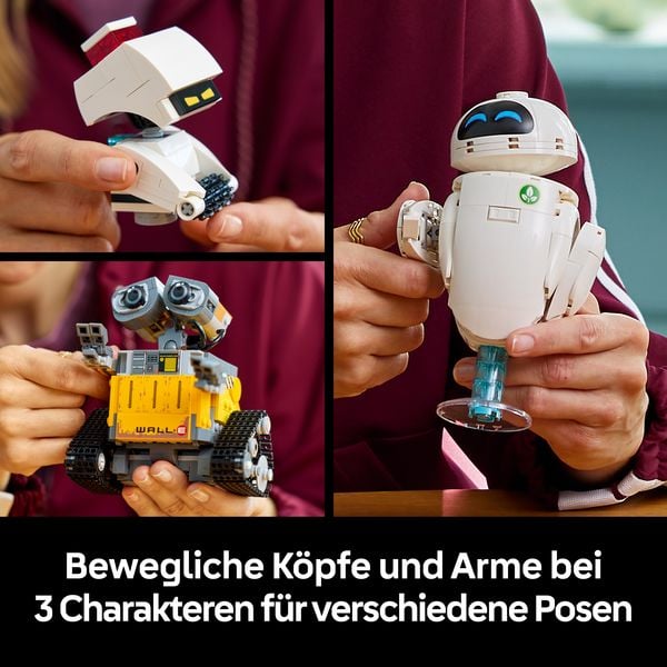 Produktbild: LEGO ǀ Disney and Pixar 43279 WALL-E und EVE, Modellbau