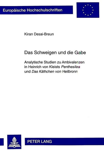 Produktbild: Das Schweigen und die Gabe