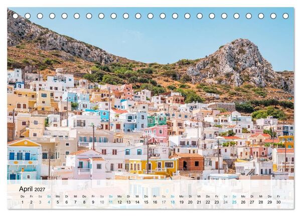 Produktbild: Insel Karpathos - Inselsch&ouml;nheit des Dodekanes (Tischkalender 2027 DIN A5 quer), CALVENDO Monatskalender