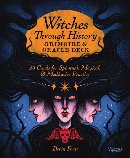 Produktbild: Witches Through History: Grimoire and Oracle Deck: 25 Cards for Spiritual, Magical & Meditative Practice