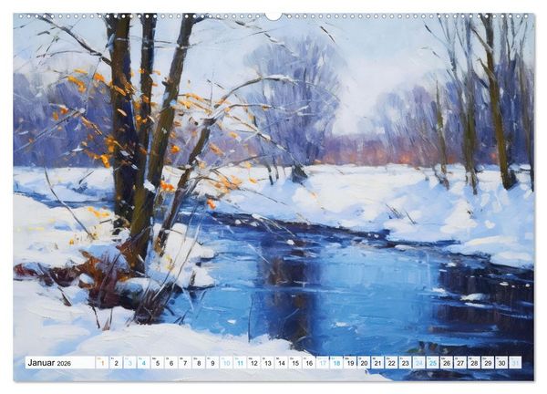 Produktbild: Havelland - Impressionistische Visionen einer idyllischen Region (Wandkalender 2026 DIN A2 quer), CALVENDO Monatskalender