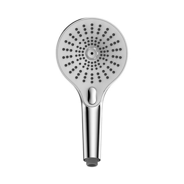 Produktbild: Duschkopf Mod. Ultimate Shower Chrom/Wei&szlig;, &Oslash; 13 cm