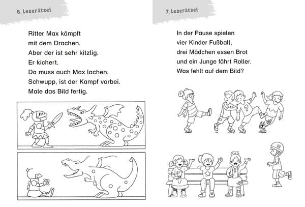 Produktbild: Duden Leseprofi &ndash; Lustiger R&auml;tselspa&szlig; f&uuml;r Erstleser, 1. Klasse