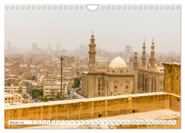 Produktbild: KAIRO Die &auml;gyptische Metropole am Nil (Wandkalender 2026 DIN A4 quer), CALVENDO Monatskalender
