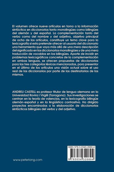 Produktbild: Sintaxis y diccionarios