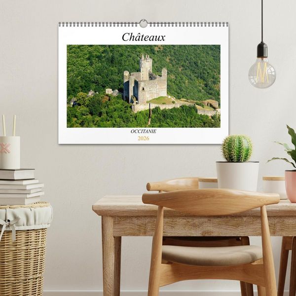 Produktbild: Ch&acirc;teaux OCCITANIE (Calendrier mural 2026 DIN A3 vertical), CALVENDO calendrier mensuel