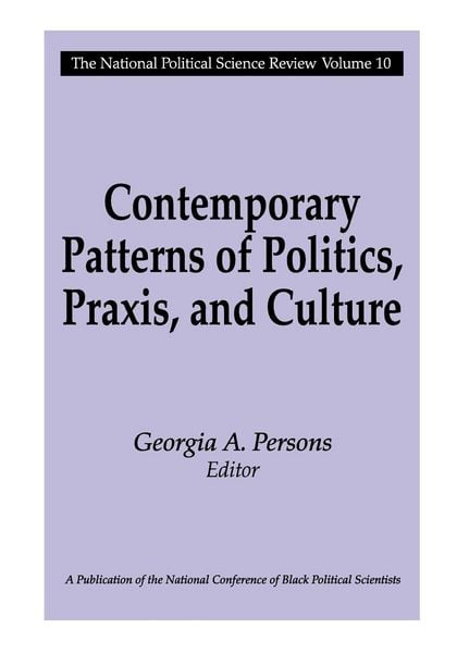 Produktbild: Contemporary Patterns of Politics, Praxis, and Culture
