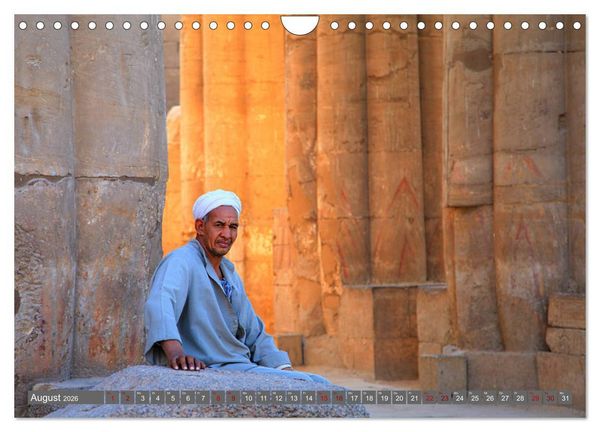 Produktbild: Unterwegs in &Auml;gypten - &uuml;ber Kairo nach Assuan (Wandkalender 2026 DIN A4 quer), CALVENDO Monatskalender