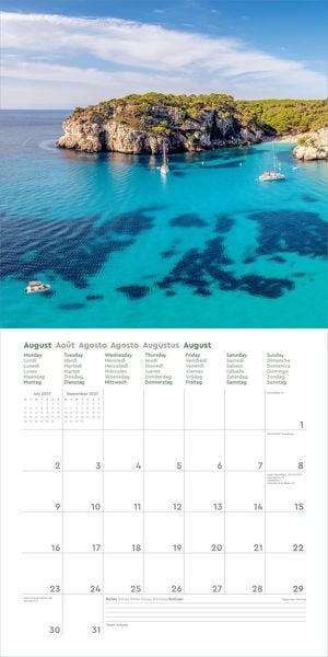 Produktbild: Trauminseln - KUNTH Broschurkalender 2027