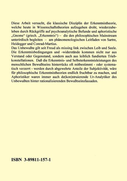 Produktbild: Objektivit&auml;t durch Subjektivit&auml;t oder umgekehrt ?