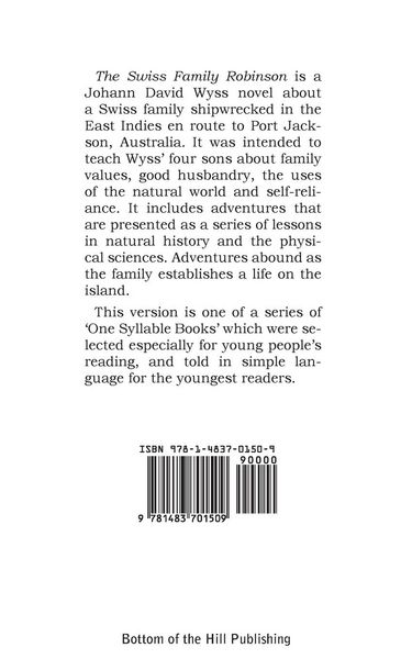 Produktbild: The Swiss Family Robinson Told in Words of One Syllable