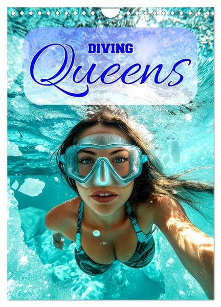Produktbild: Diving Queens (Wandkalender 2026 DIN A4 hoch), CALVENDO Monatskalender