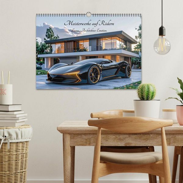 Produktbild: Meisterwerke auf R&auml;dern Luxus. Architektur. Emotion. (Wandkalender 2026 DIN A3 quer), CALVENDO Monatskalender