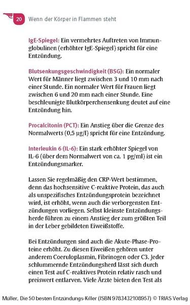 Produktbild: Die 50 besten Entz&uuml;ndungs-Killer