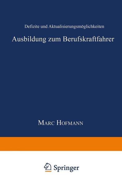 Produktbild: Ausbildung zum Berufskraftfahrer