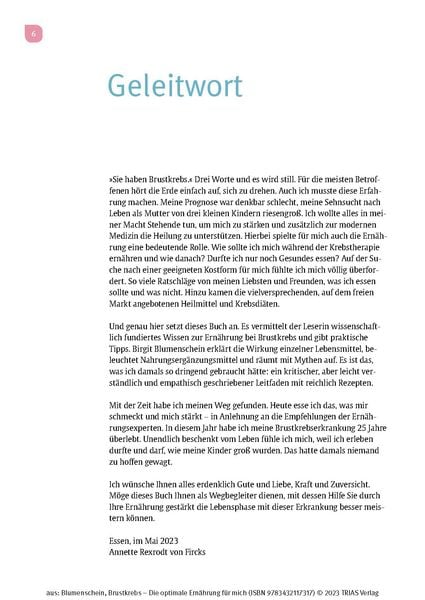 Produktbild: Brustkrebs - Die optimale Ern&auml;hrung f&uuml;r mich