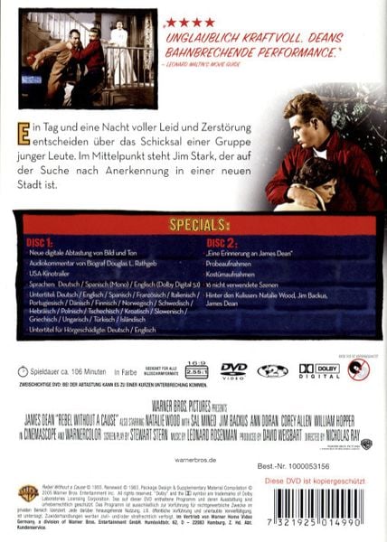 Denn sie wissen nicht, was sie tun - Classic Collection Special Edition [2 DVDs]
