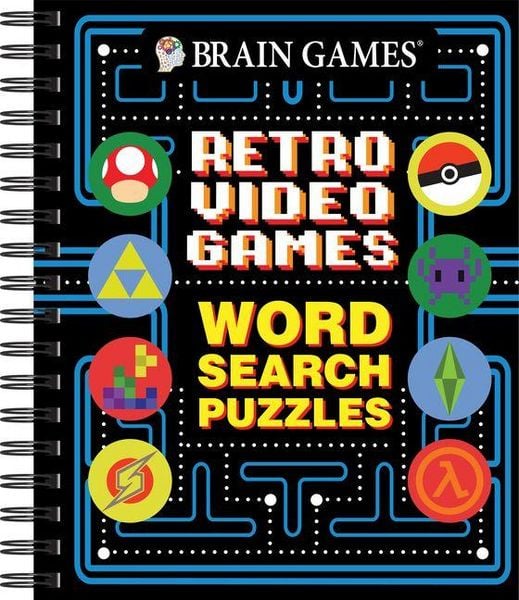 Produktbild: Brain Games - Retro Video Games Word Search Puzzles