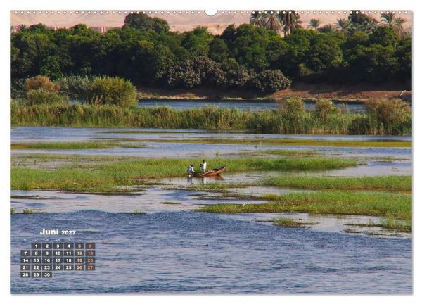 Produktbild: &Auml;gypten - Landschaften entlang des Nils (Wandkalender 2027 DIN A2 quer), CALVENDO Monatskalender