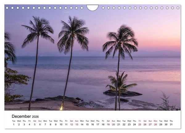 Produktbild: Thailand's Island Paradise (Wall Calendar 2026 DIN A4 landscape), CALVENDO 12 Month Wall Calendar
