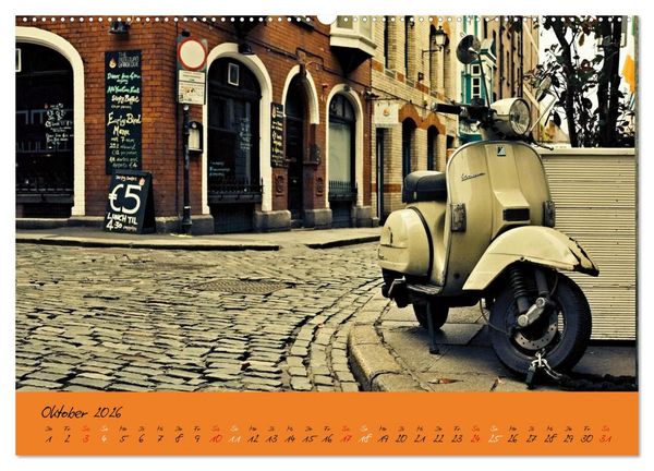 Produktbild: Vespa Liebe (Wandkalender 2026 DIN A2 quer), CALVENDO Monatskalender