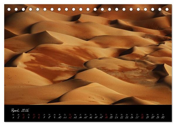 Produktbild: Faszination W&uuml;ste (Tischkalender 2026 DIN A5 quer), CALVENDO Monatskalender