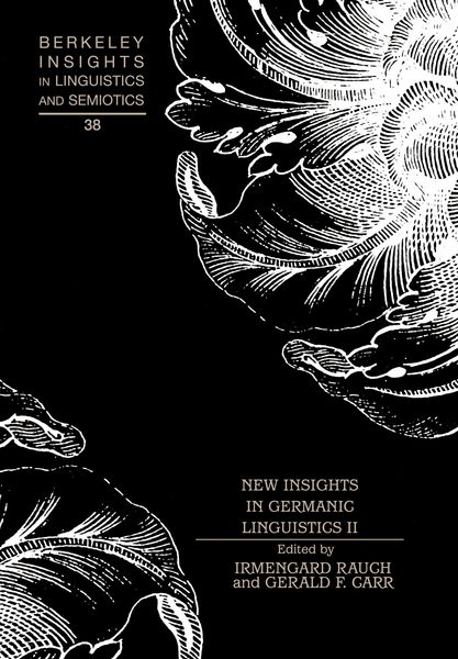 Produktbild: New Insights in Germanic Linguistics II