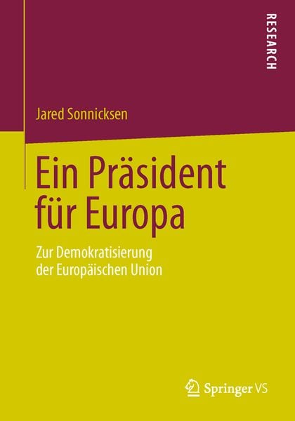 Produktbild: Ein Pr&auml;sident f&uuml;r Europa