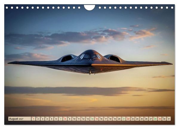Produktbild: B2 Spirit - Bomber (Wandkalender 2027 DIN A4 quer), CALVENDO Monatskalender