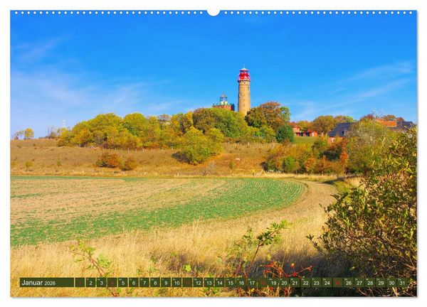 Produktbild: Kap Arkona und das alte Fischerdorf Vitt (Wandkalender 2026 DIN A2 quer), CALVENDO Monatskalender