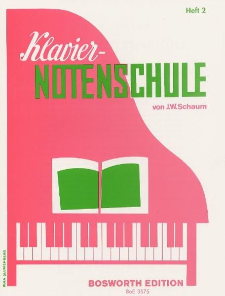 Klavier-Notenschule Heft 2