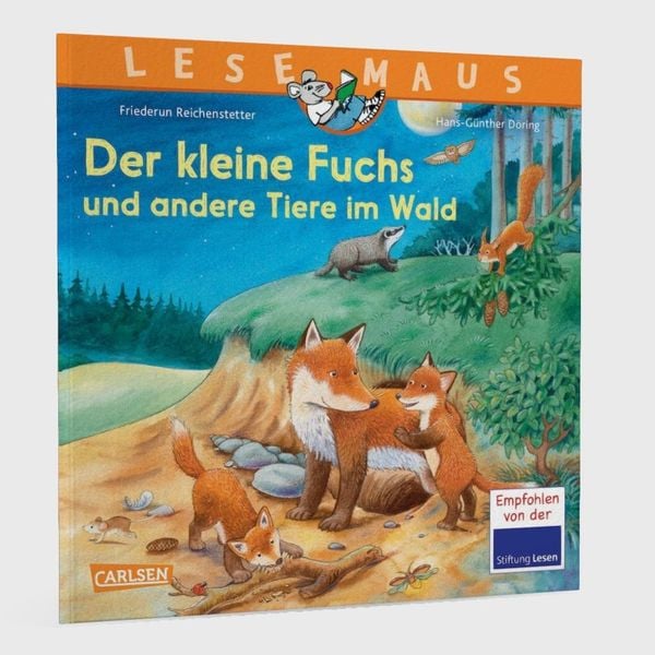 Produktbild: LESEMAUS 181: Der kleine Fuchs und andere Tiere im Wald