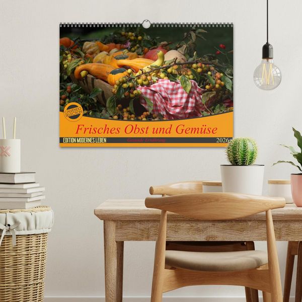 Produktbild: Frisches Obst und Gem&uuml;se (Wandkalender 2026 DIN A3 quer), CALVENDO Monatskalender