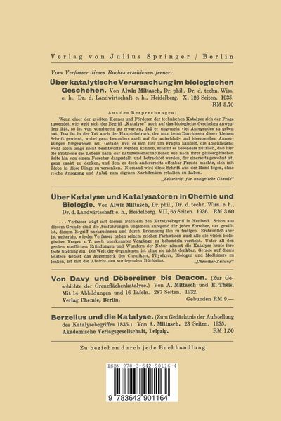 Produktbild: Katalyse und Determinismus